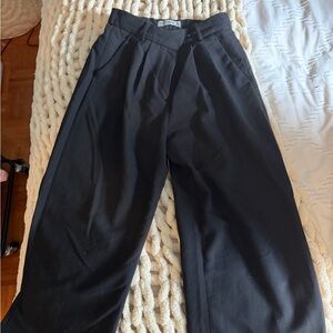 Abercrombie & Fitch Charcoal Dress Pants
